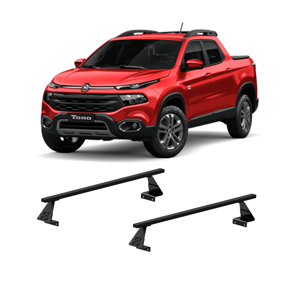 Rack De Caçamba Baixo Fiat Toro 2016 até 2023 - Ferriforte