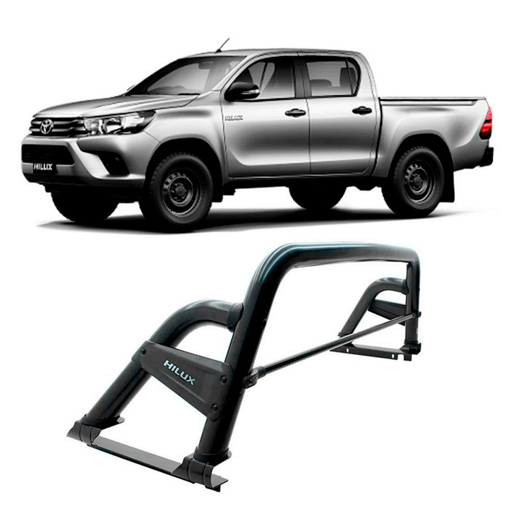 Santo Antonio Preto Track ST Toyota Hilux 2005 a 2015 Cabine dupla