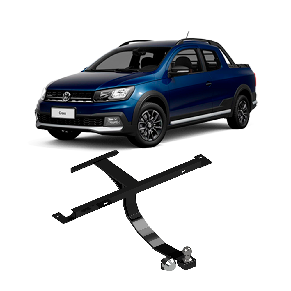 Engate de Reboque Fixo Volkswagen Saveiro 2009 a 2021