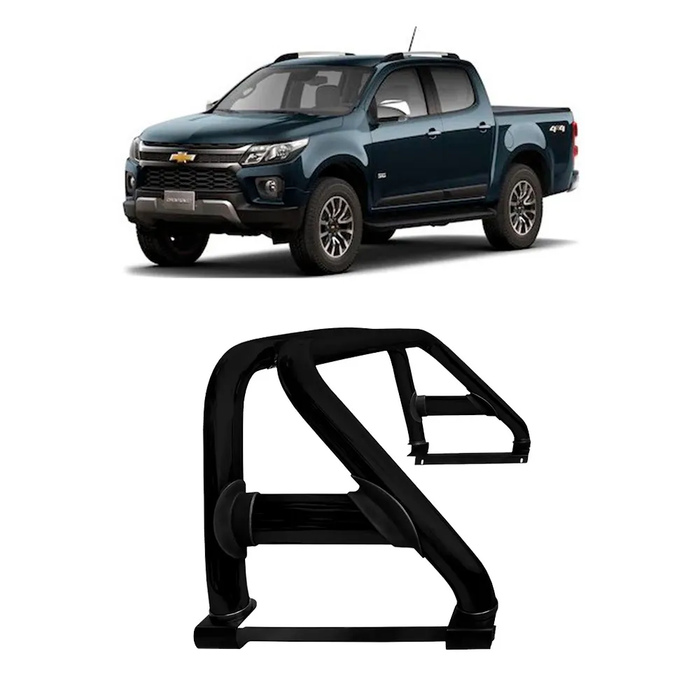 Santo Antônio Duplo Preto Track Chevrolet S10 Cabine Dupla