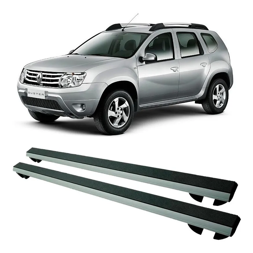 Rack De Teto Duster Com Longarina Até 2013 4p Long Life Grip