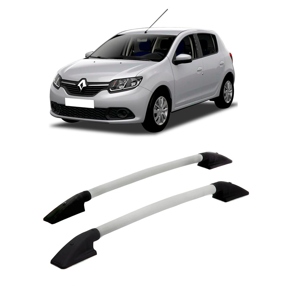 Rack De Teto Bagageiro Colado Renault Sandero 2015 Até 2022
