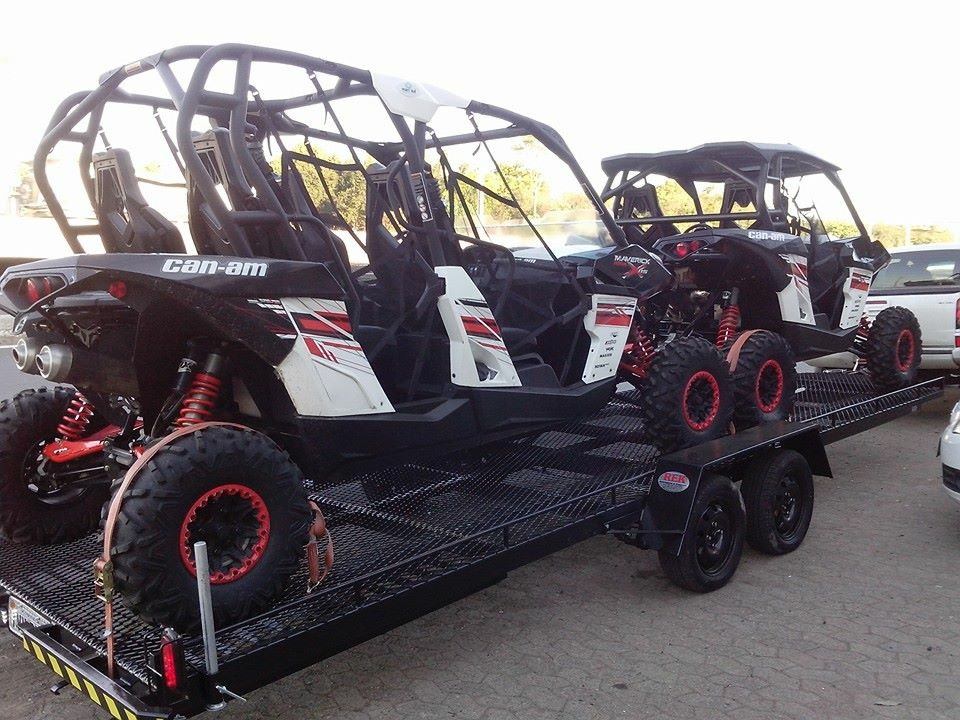 Reboque para 2 Quadriciclos