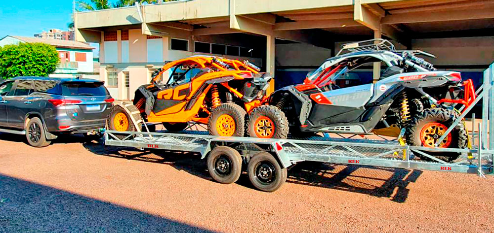 Reboque para UTV Duplo